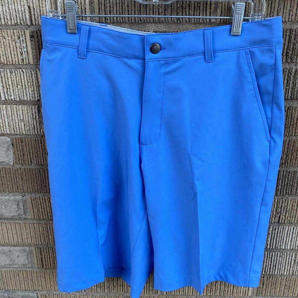 NEW Adidas Ultimate 365 Woven Golf Shorts 9" Mens Size 30 Real Blue